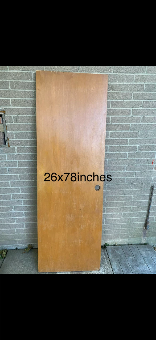 Interior wooden Doors - 30x78, 28x78, 26x78 inches - photo 3
