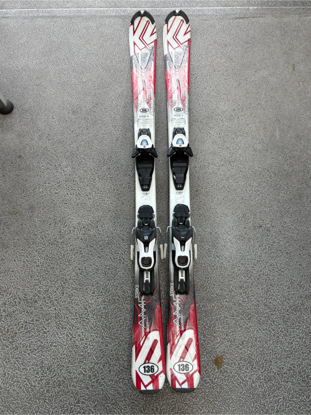 K2 AMP Strike Skis with Salomon Adjustable Bindings - photo 2