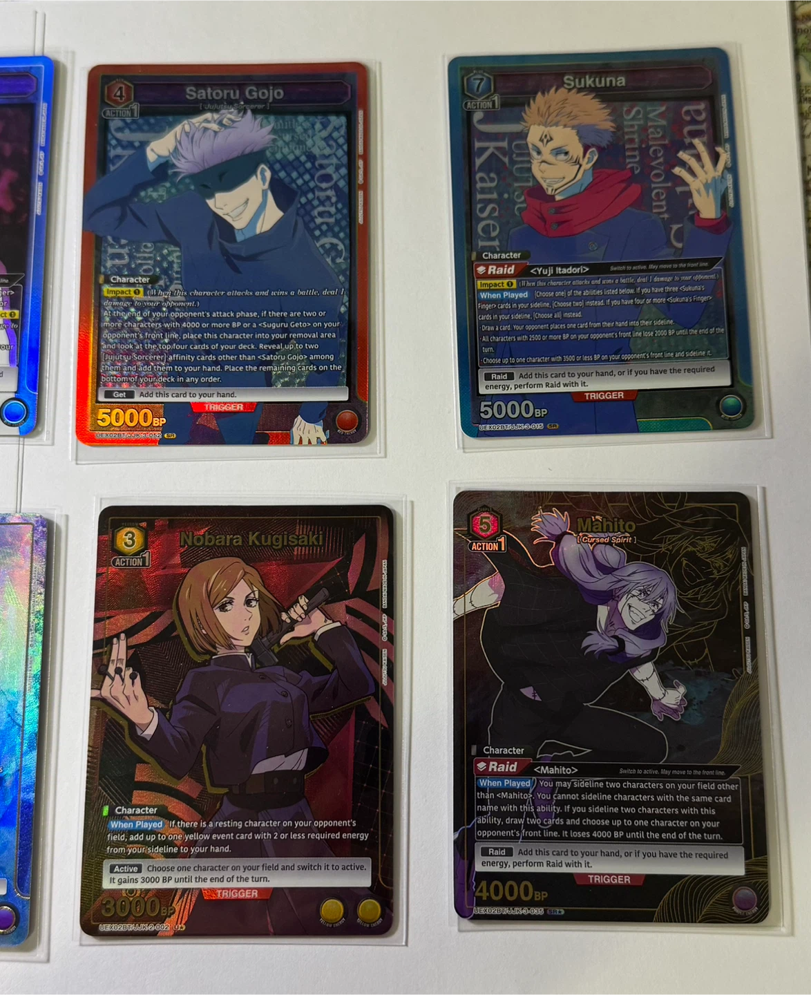 Jujutsu Kaisen Union Arena Holo Full Art Cards - photo 2