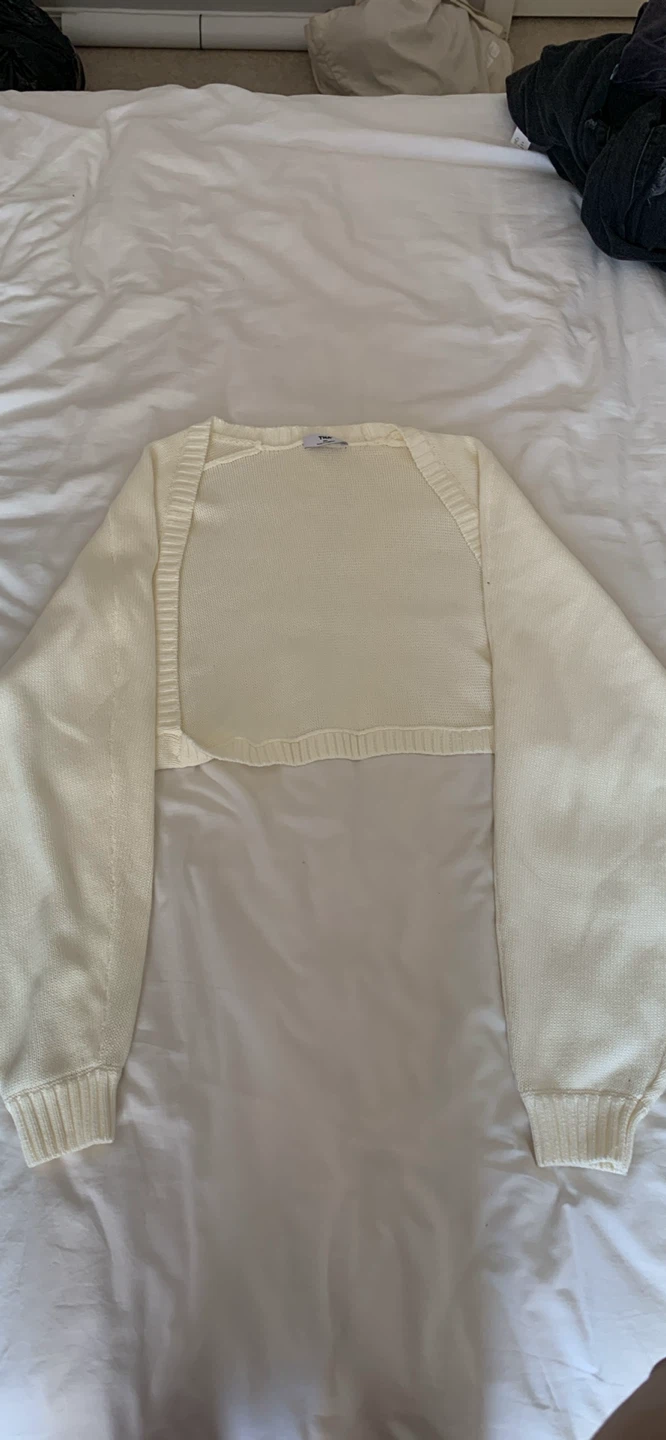 aritzia tube top and cardigan bundle - photo 2