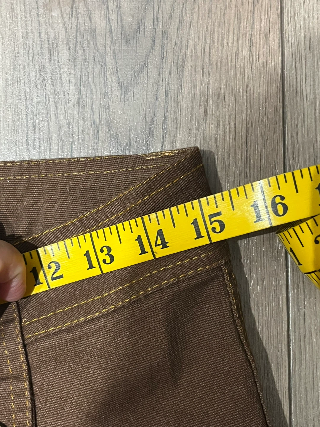 Brown Cargo Capris with Floral Embroidery - photo 4