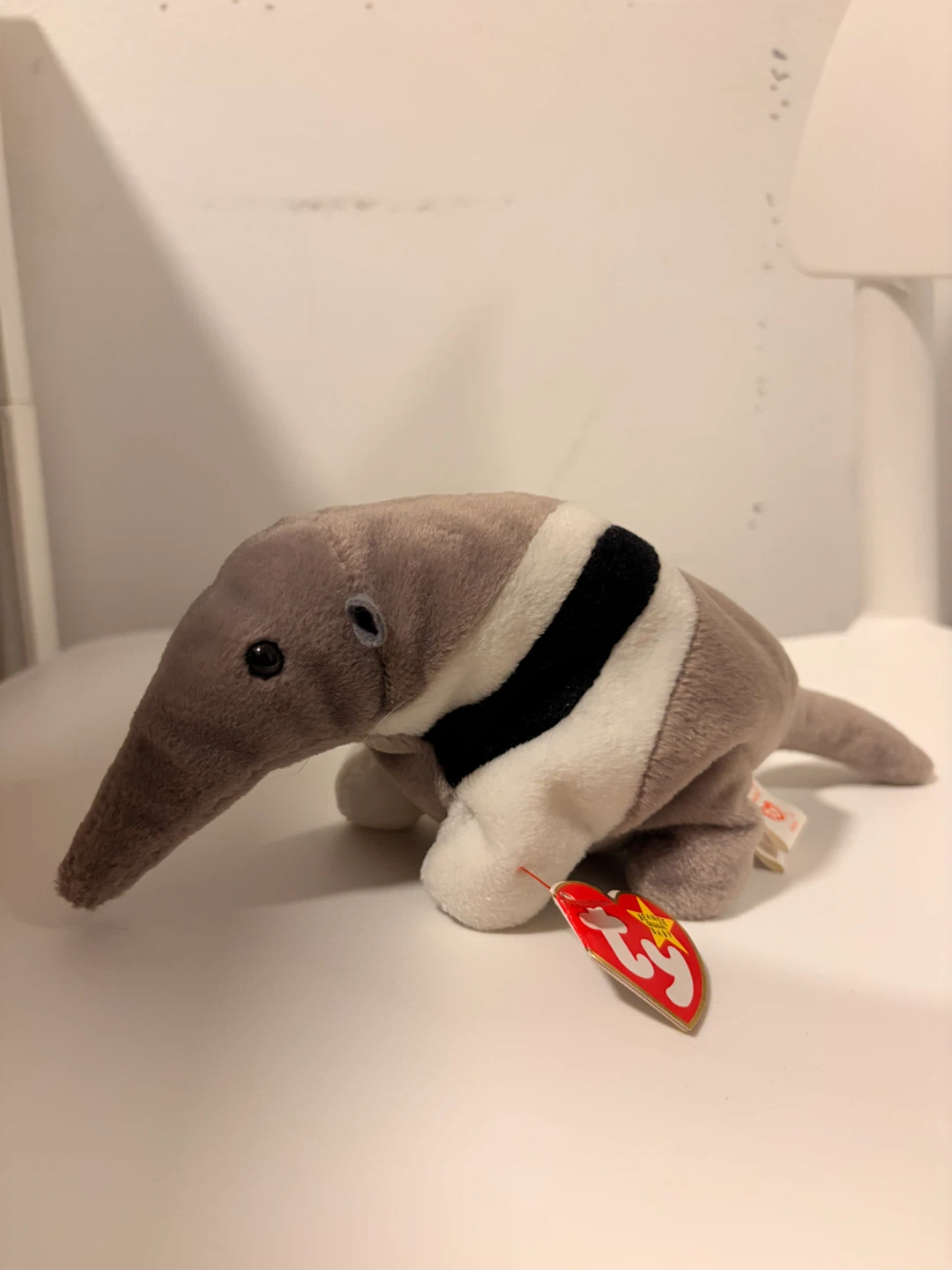 Ty Beanie Babies Ants the Anteater Plush