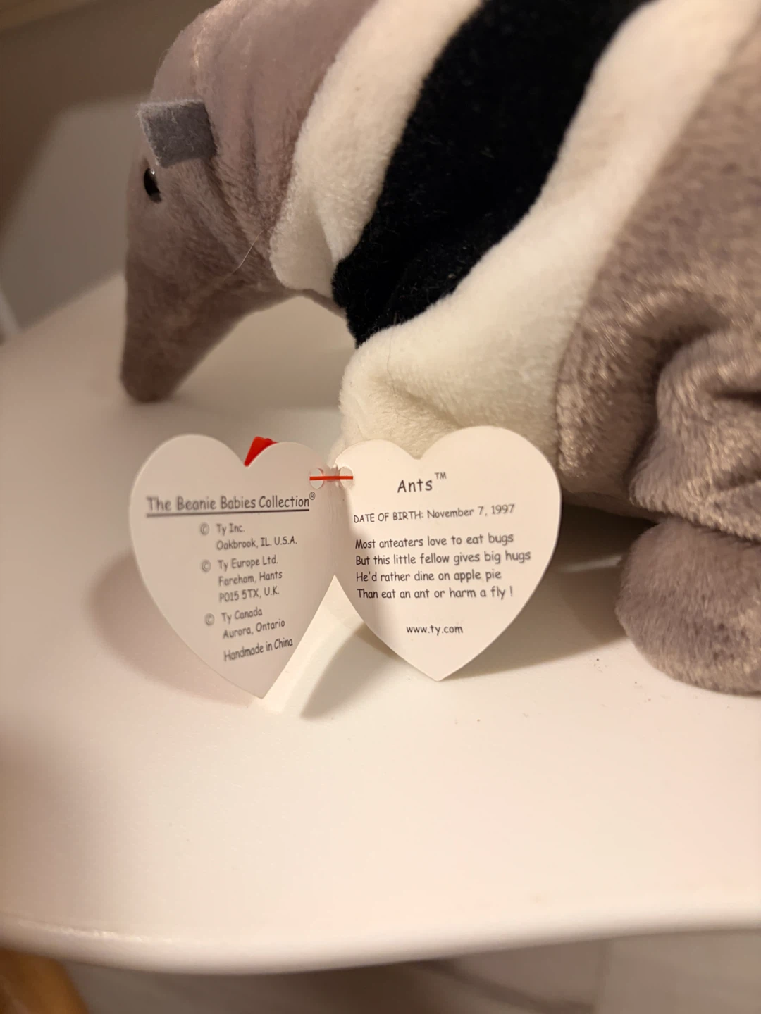 Ty Beanie Babies Ants the Anteater Plush - photo 3