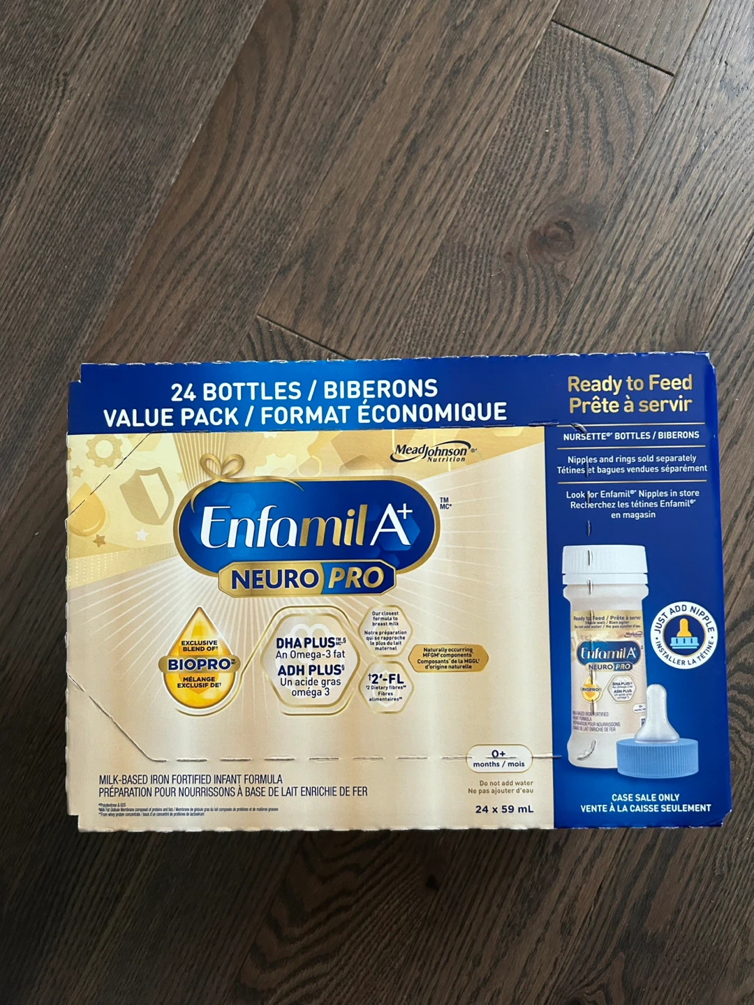 Enfamil A+ Neuro Pro Ready to Feed Infant Formula - 24 Bottles