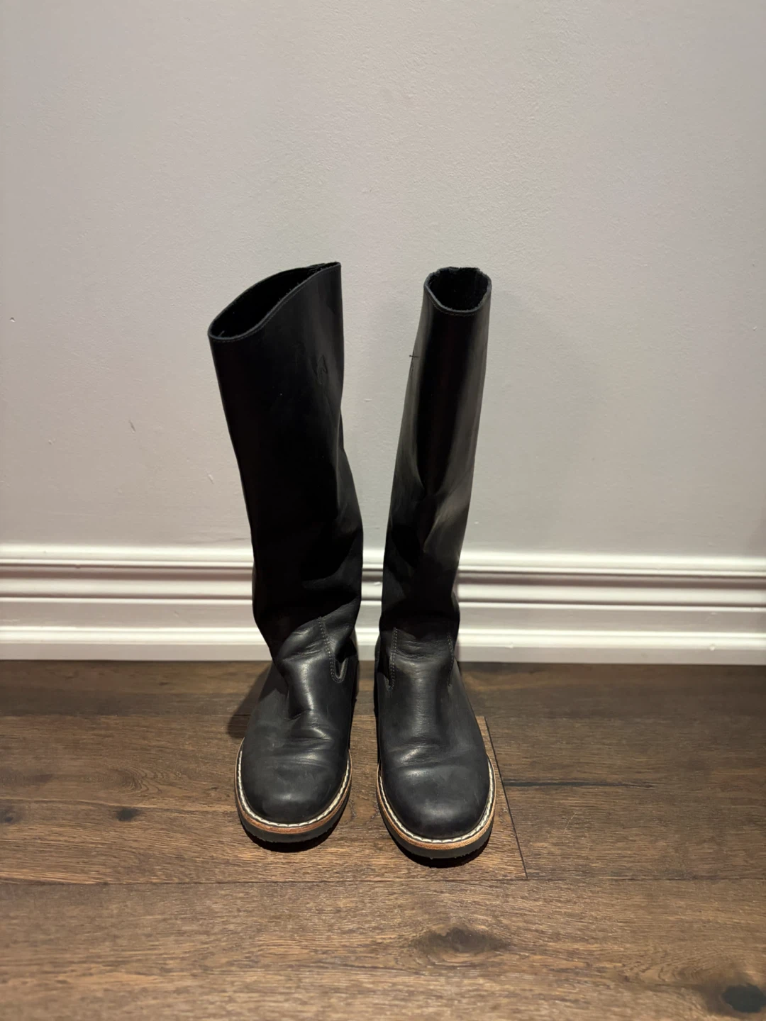 Roots Womens Black Leather Tall Boots - photo 4