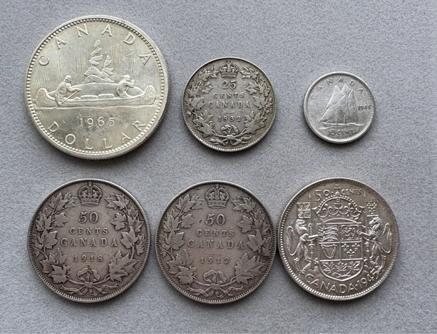 Canadian Silver Coins