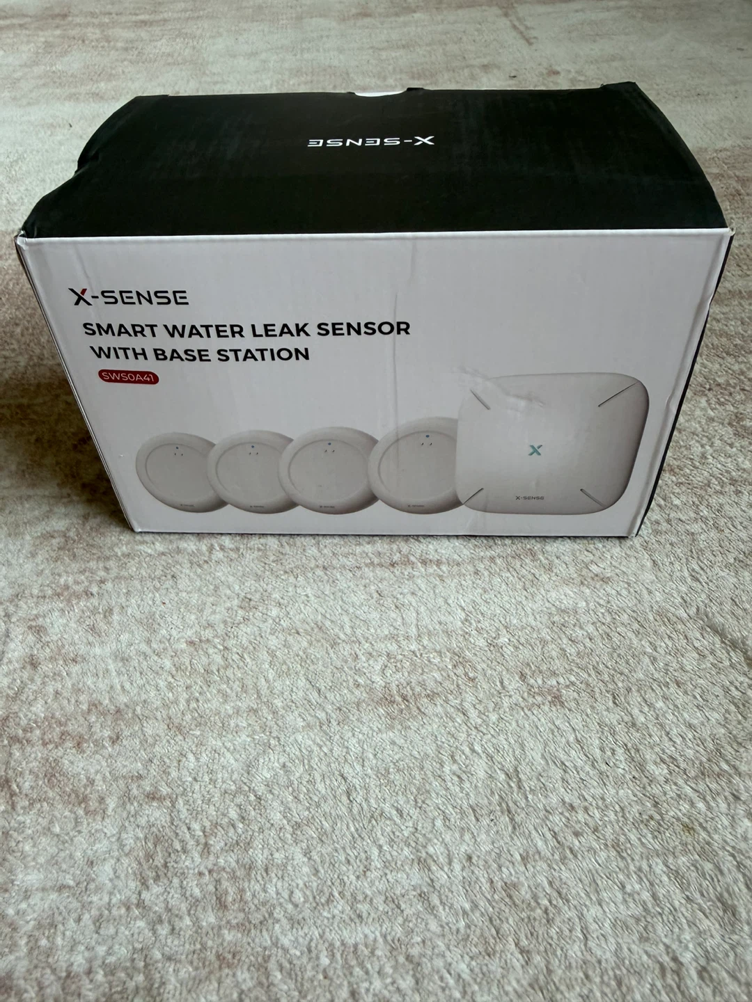 X-Sense Smart Water Leak Sensor with Base Station