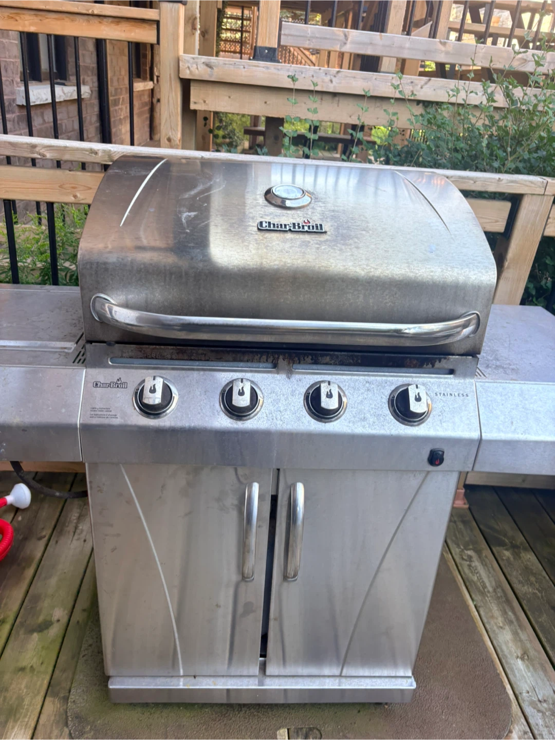 Char-Broil 4-Burner Gas Grill with Side Burner - photo 2