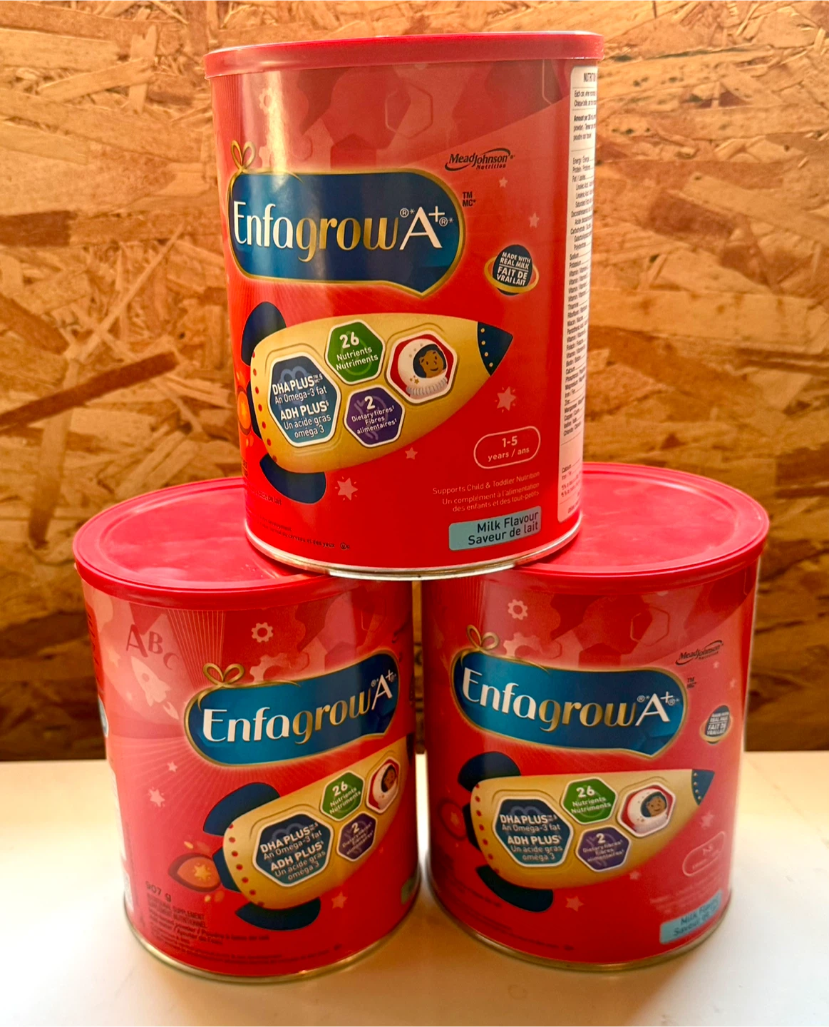 $90 Enfagrow A+ Milk Supplement Powder 3 cans