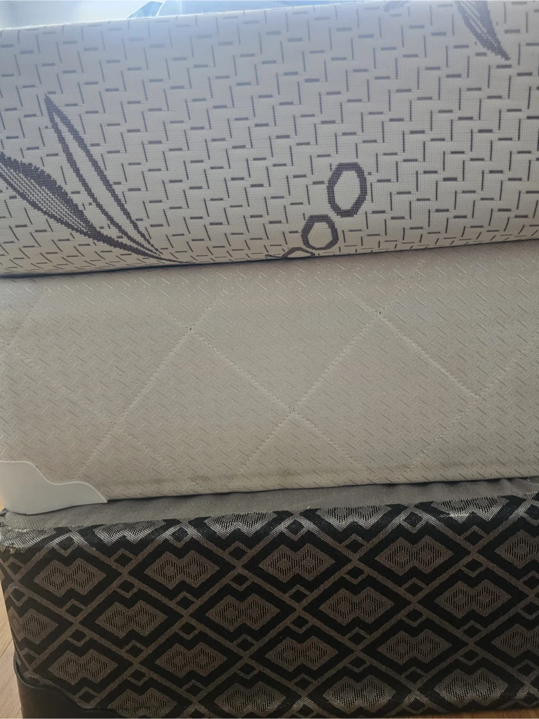 Used Queen Mattress Set - photo 2