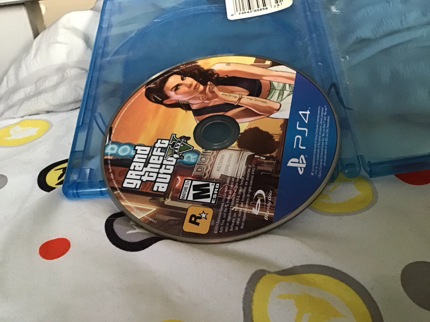 Grand Theft Auto V PS4 Game with No Case - photo 2