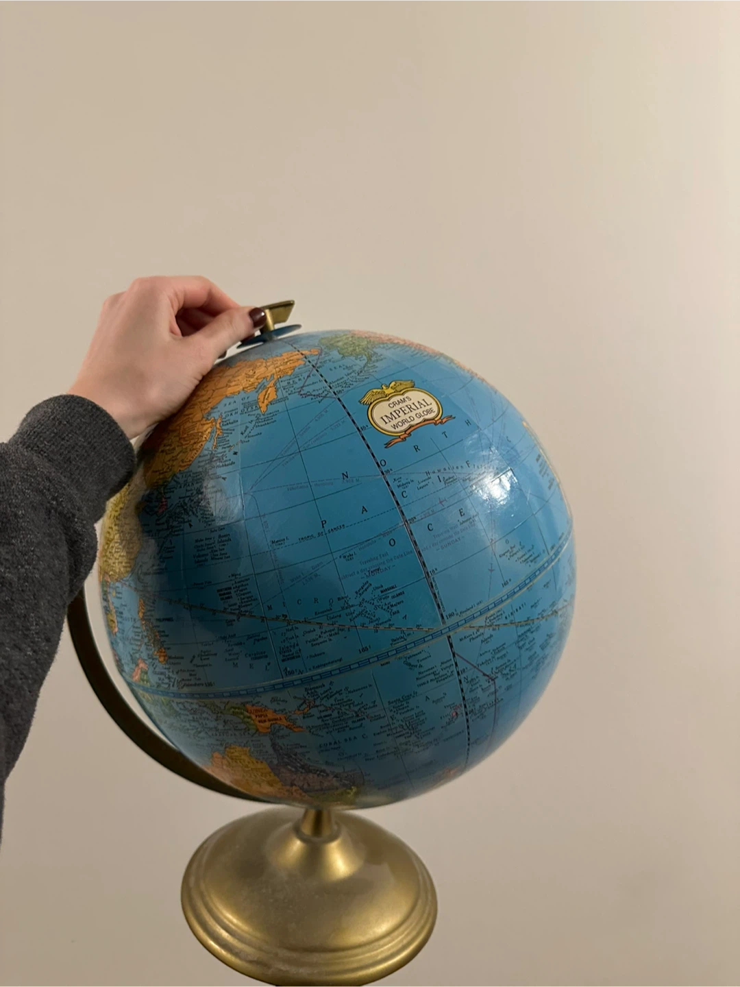 Cram's Imperial World Globe