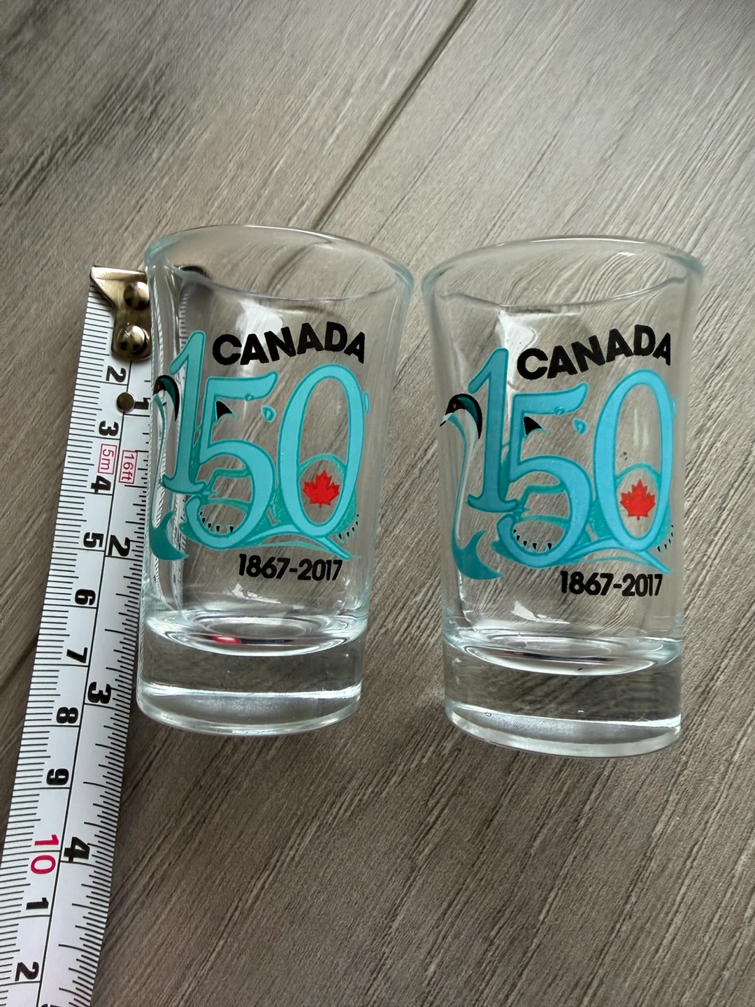 Canada 150 Shot Glasses (Set of 2)
