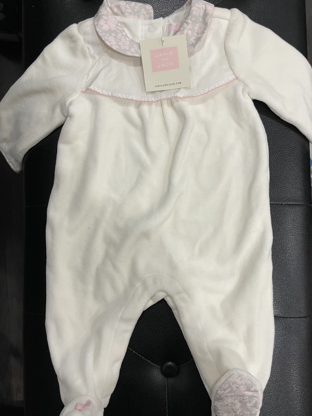 Janie and Jack Baby Sleepsuit 0-3 Months