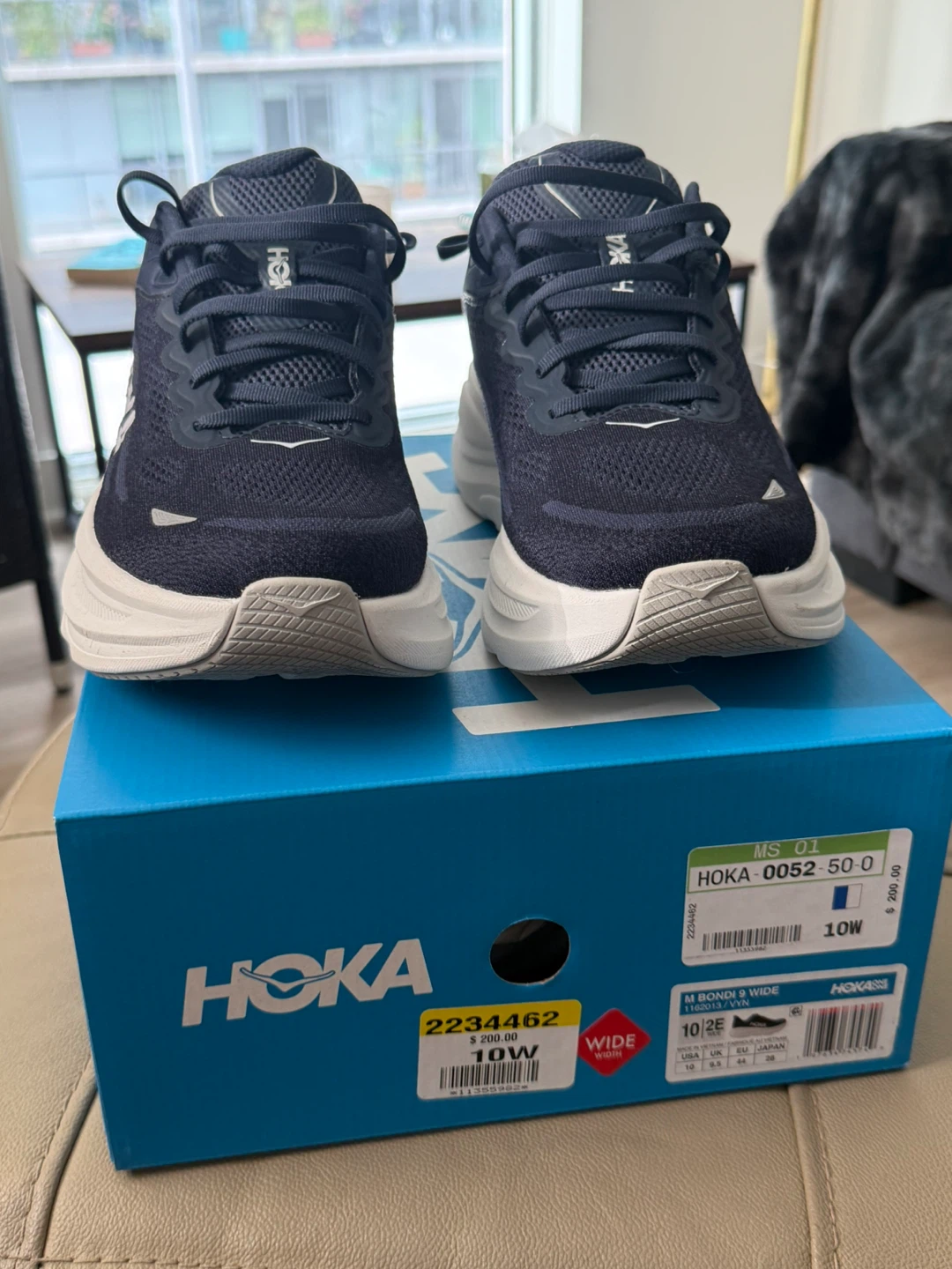 Hoka Bondi 9 Men's Wide Running Shoes
