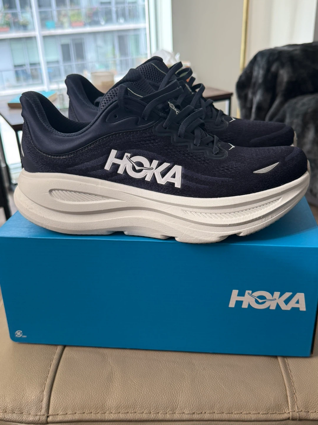 Hoka Bondi 9 Men's Wide Running Shoes - photo 3