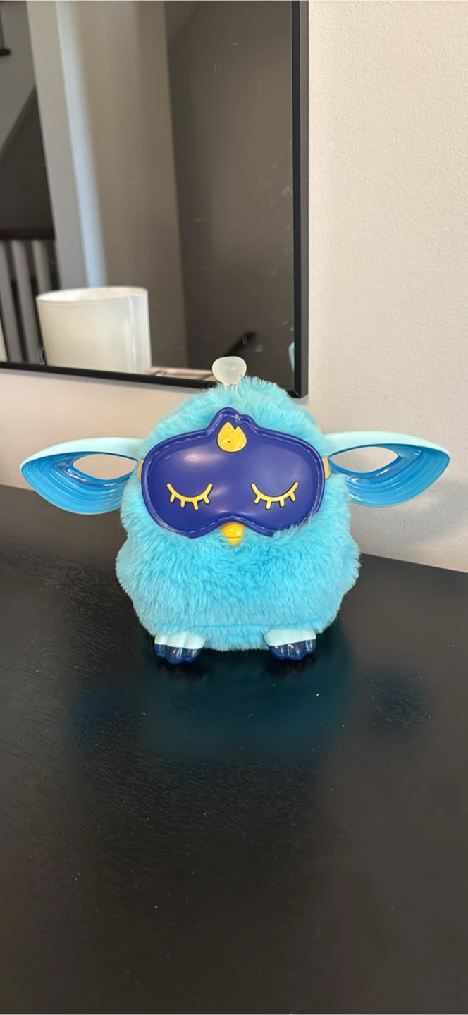 Blue Furby Toy