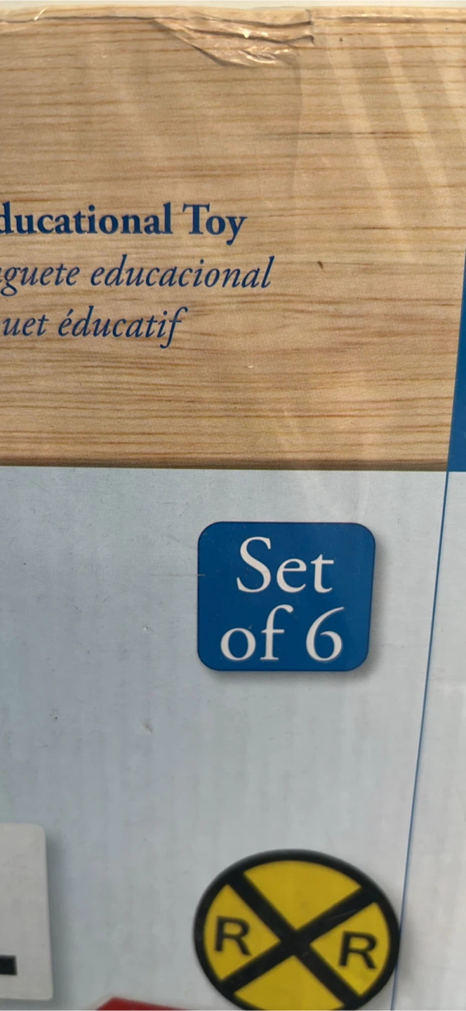 Guidecraft Drivetime Signs Educational Toy Set of 6 - photo 4
