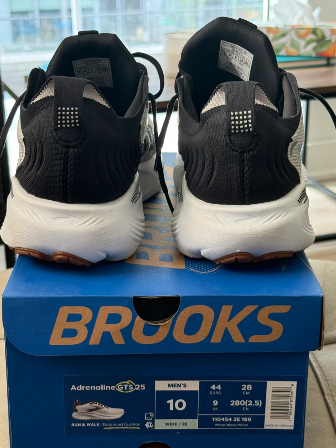 Brooks Adrenaline GTS 25 Men's Running Shoes Size 10 Wide