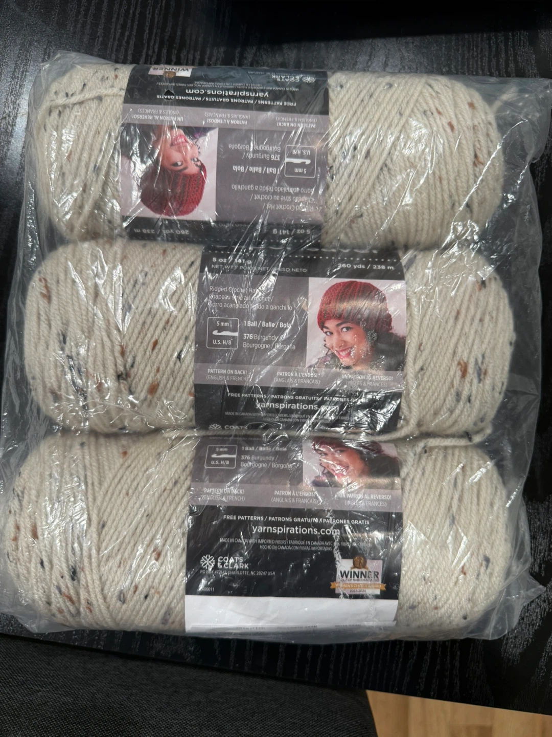 6 skeins Red Heart Super Saver Yarn - photo 2
