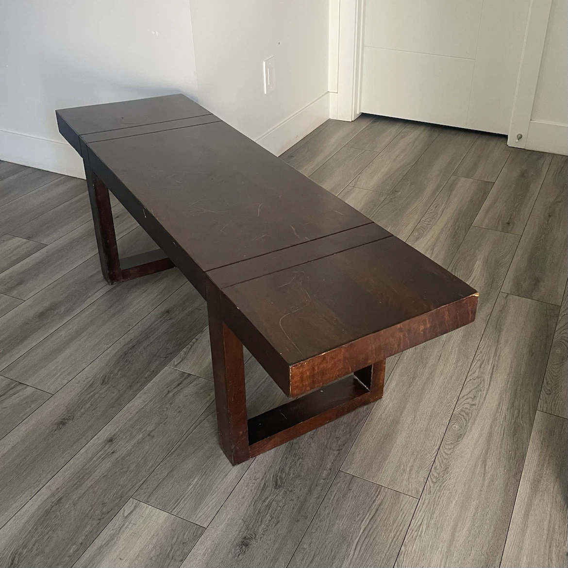 Wooden Bench - photo 4