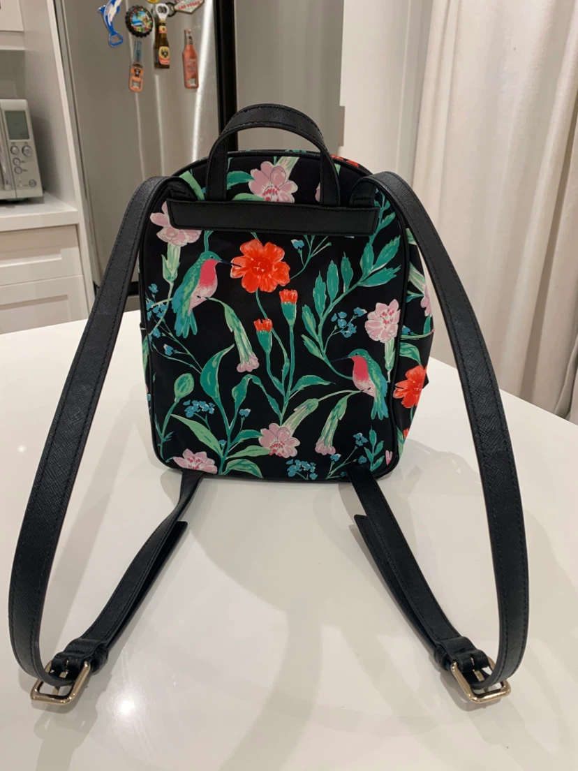 💚🍀 Kate Spade Hummingbird Floral Small Backpack 🍀💚 - photo 2