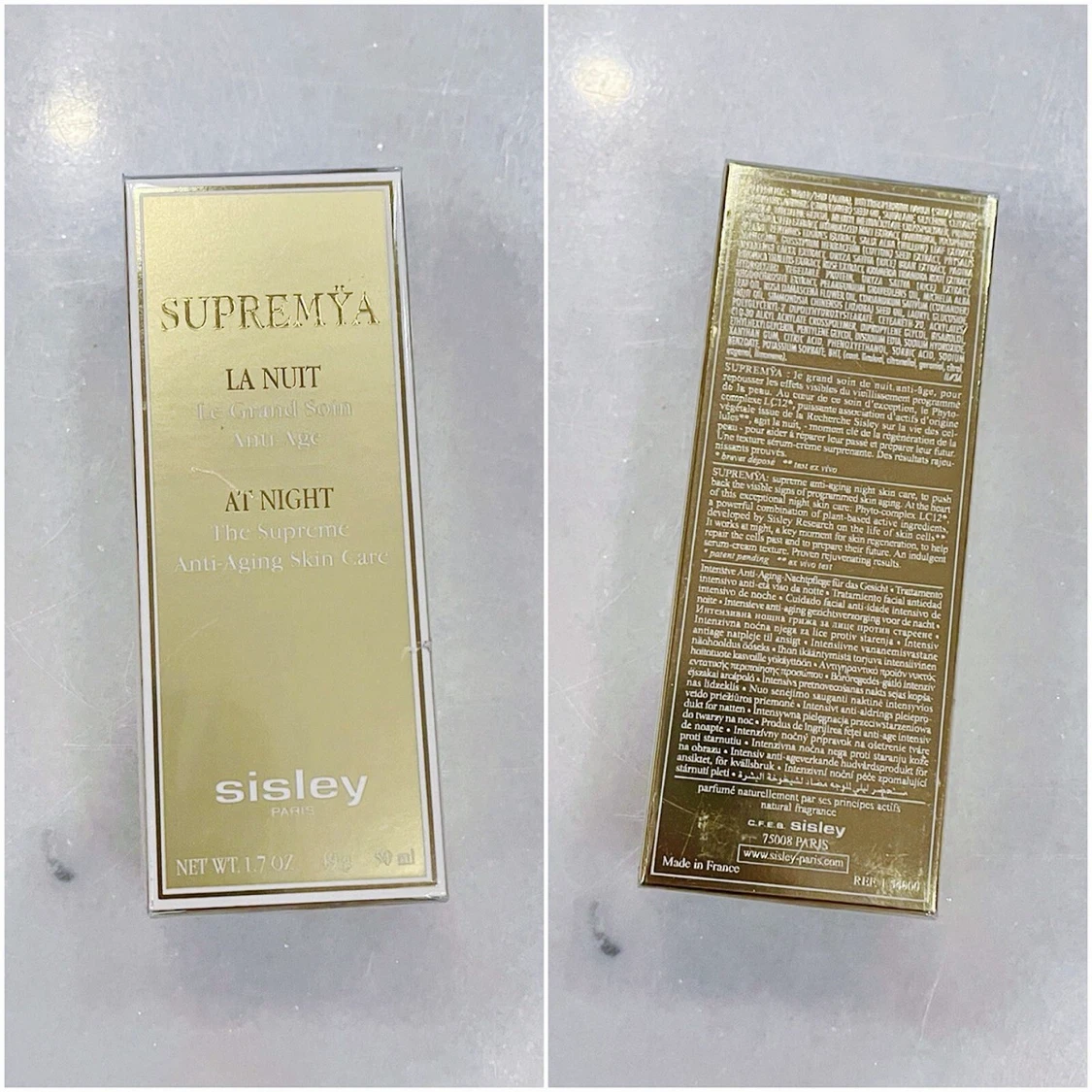 SISLEY-PARIS SUPREMŸA AT NIGHT ANTI-AGING SKINCARE - BRAND NEW - photo 2