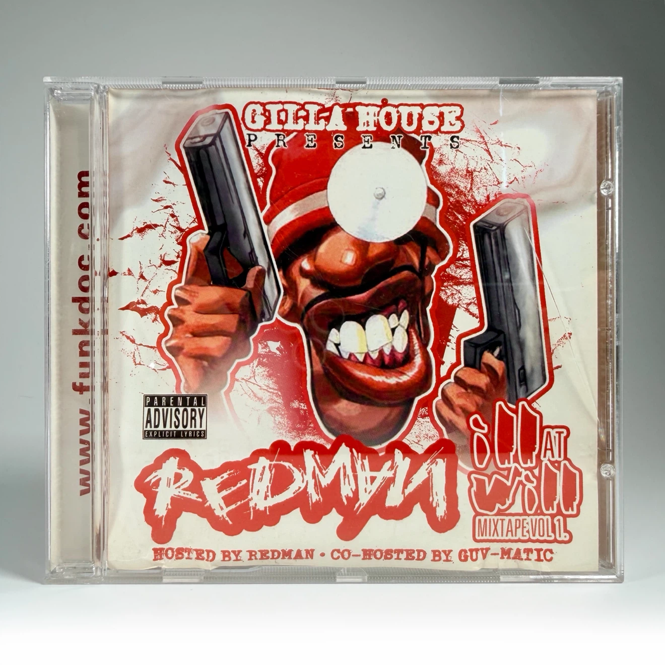 2004 Redman: Ill At Will Mix Tape v.1 Promo CD