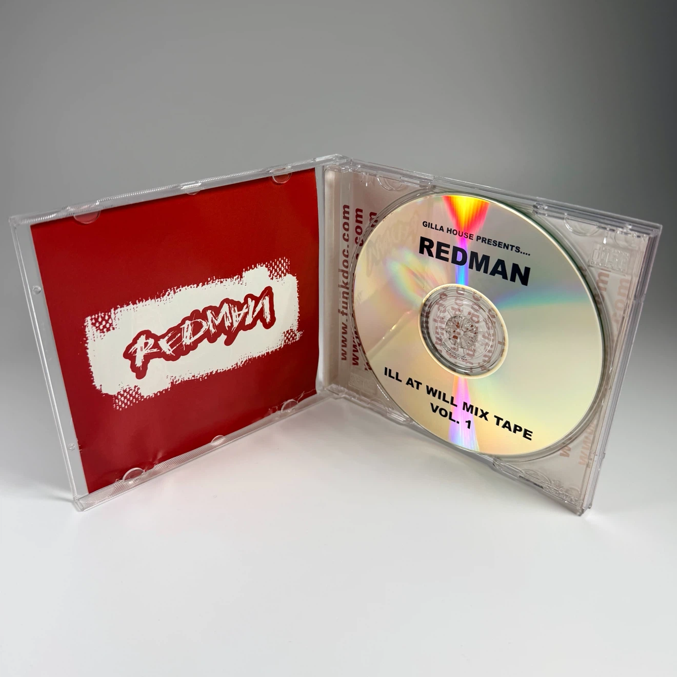 2004 Redman: Ill At Will Mix Tape v.1 Promo CD - photo 2