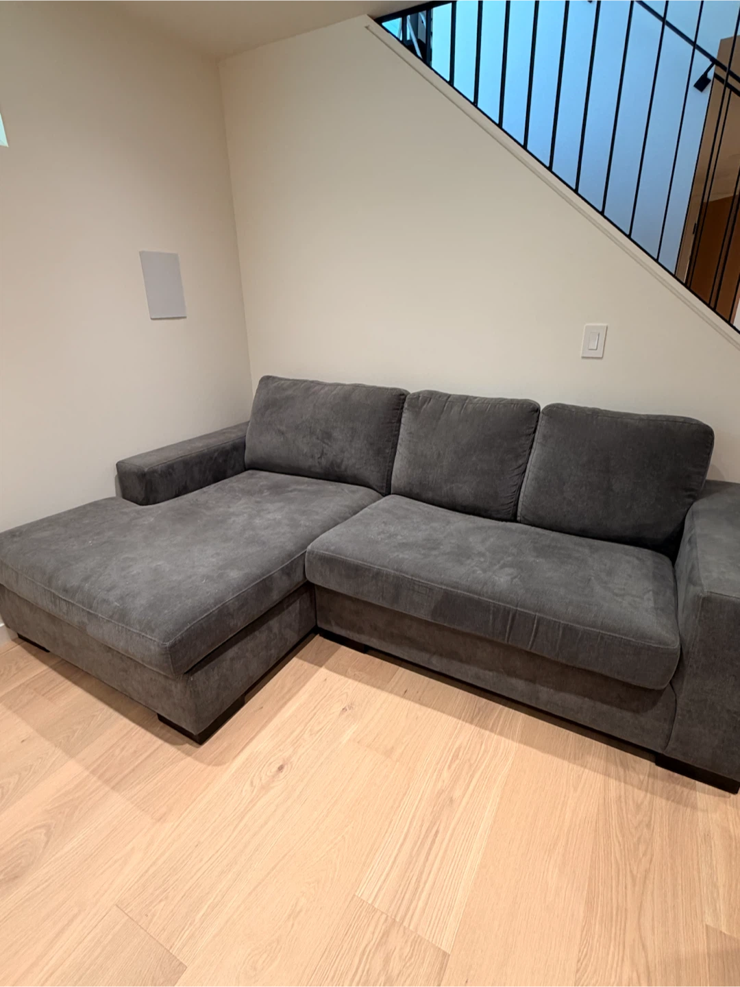 Grey Sectional Sofa - photo 2