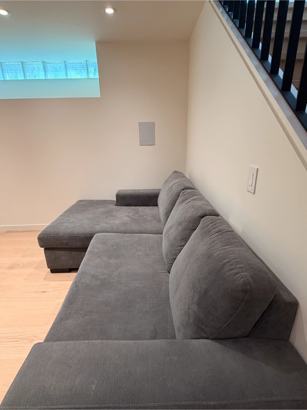 Grey Sectional Sofa - photo 3
