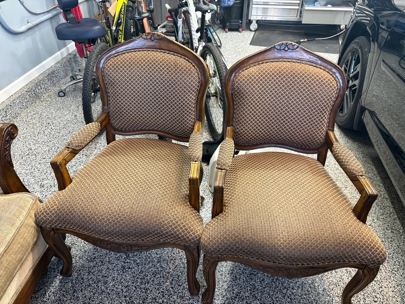 Vintage Accent Chairs and Sofa Set - photo 2