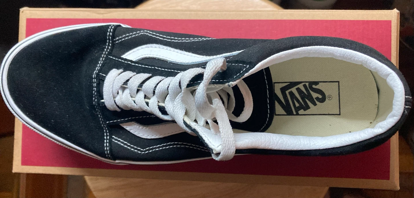 Vans Old Skool Stackform Suede/Canvas 1.5 inch Platform Sneakers - photo 3