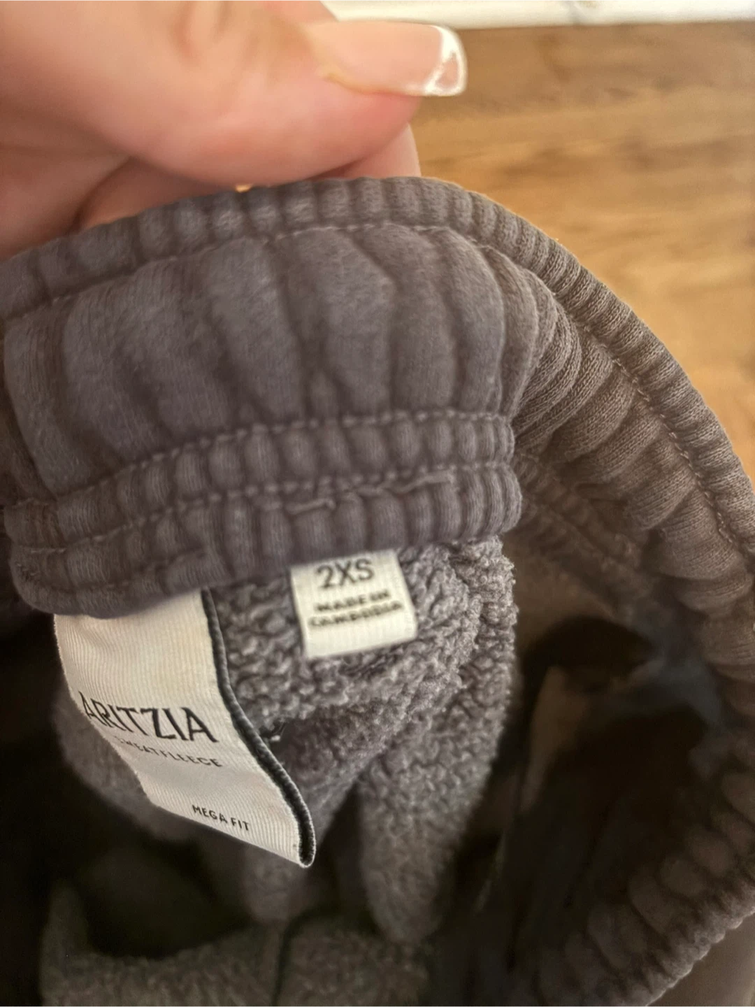 Aritzia Sweatfleece Mega Fit Joggers 2XS - photo 5