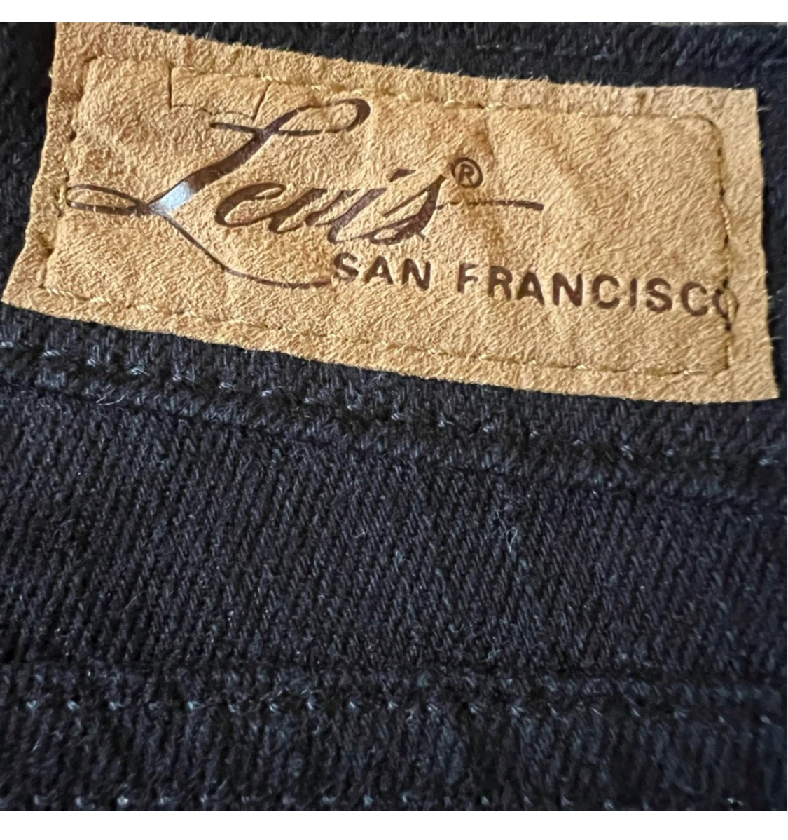 2 new Levi’s SanFrancisco modern rise-Blk-28