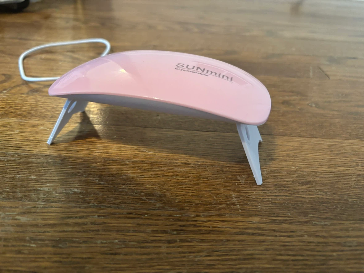 SUNmini Pink Mini LED Nail Lamp - photo 2