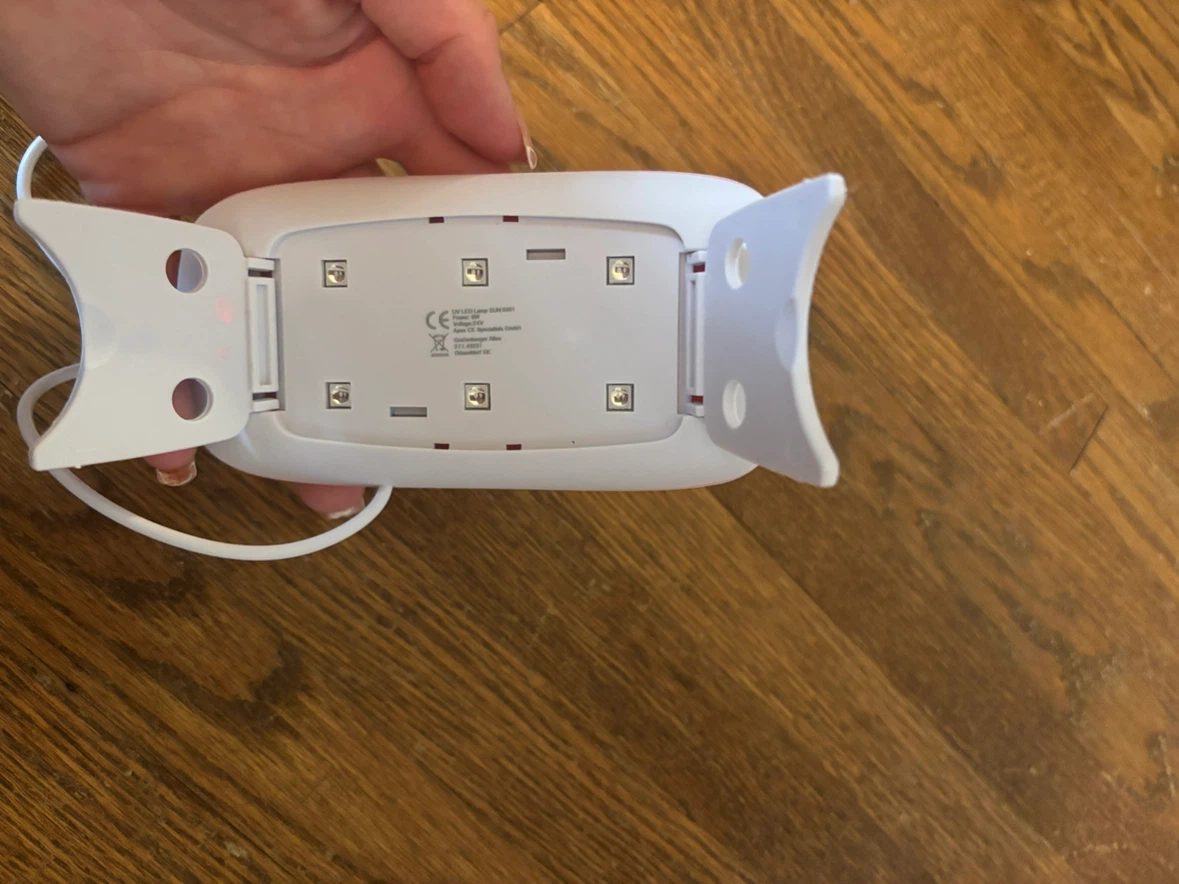 SUNmini Pink Mini LED Nail Lamp - photo 3