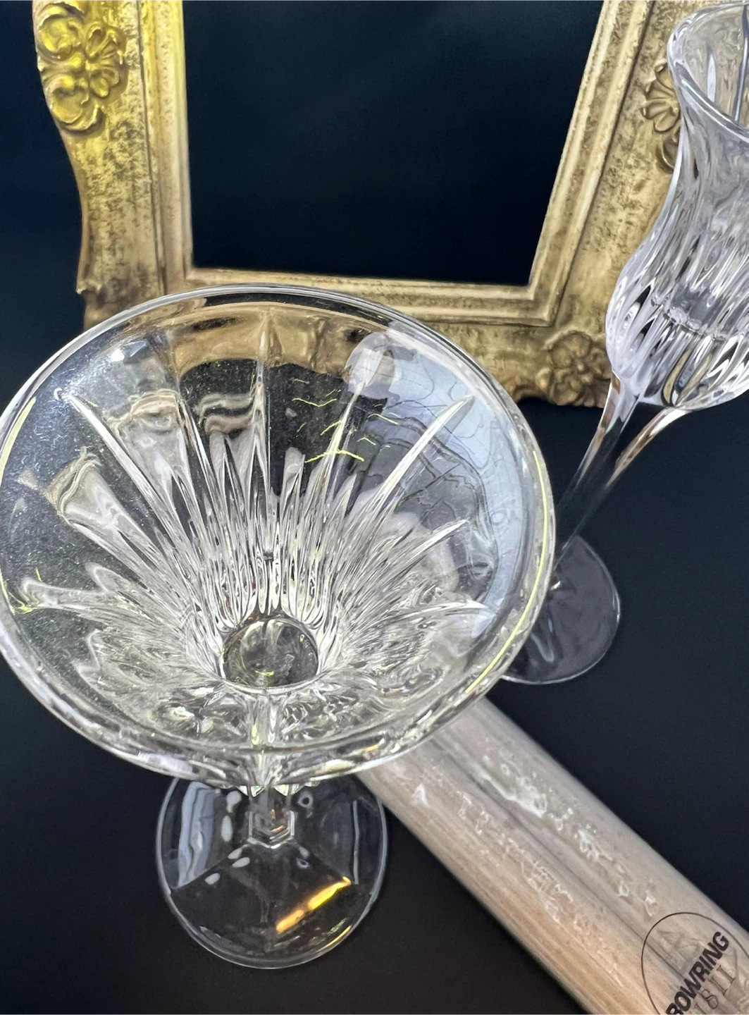 Stunning Vintage Mikasa Crystal Candle Holders - photo 2