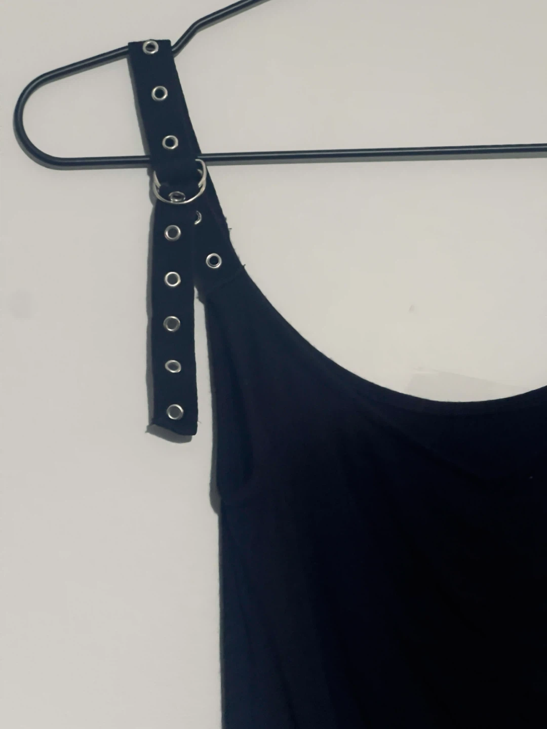 Black Tank with Grommet Straps - photo 2