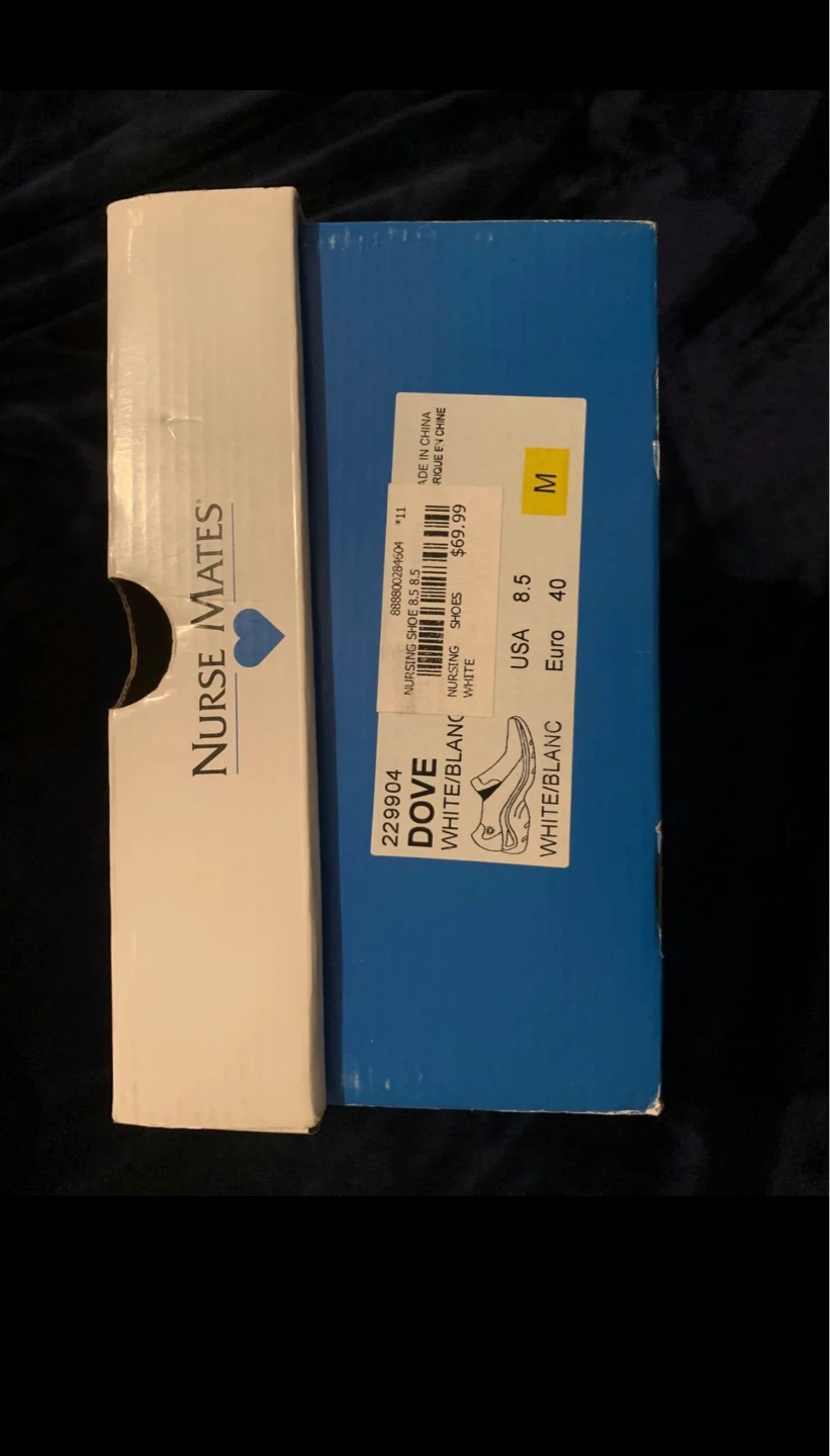 Nurse Mates Dove Nursing Shoes White Size 8.5 - photo 2