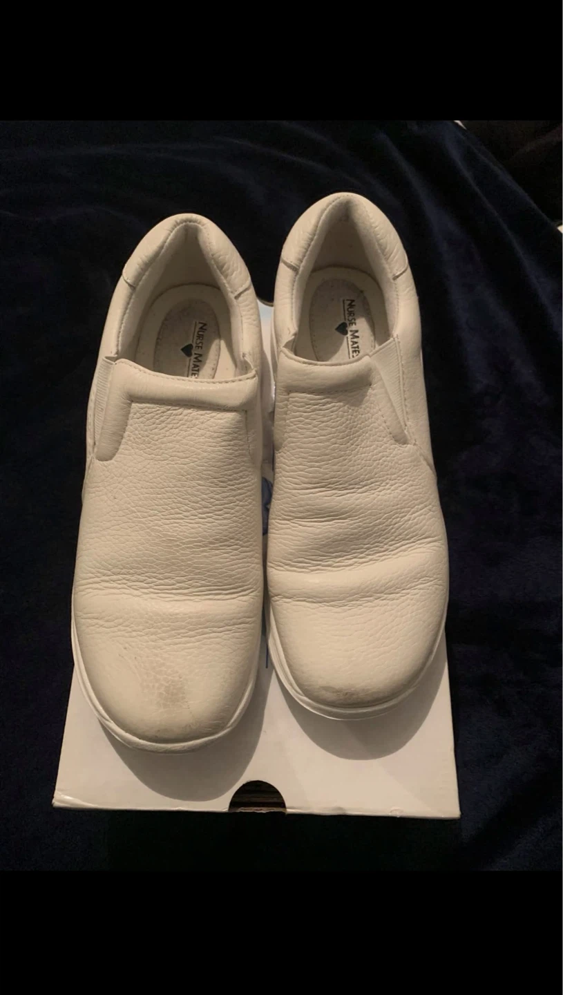 Nurse Mates Dove Nursing Shoes White Size 8.5 - photo 3