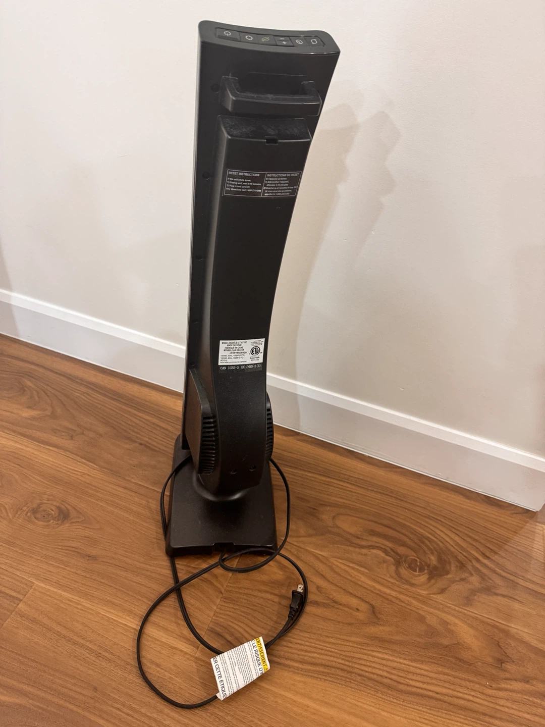 Lasko Ultra Ceramic Tower Heater with Extended Heat Zone - photo 3