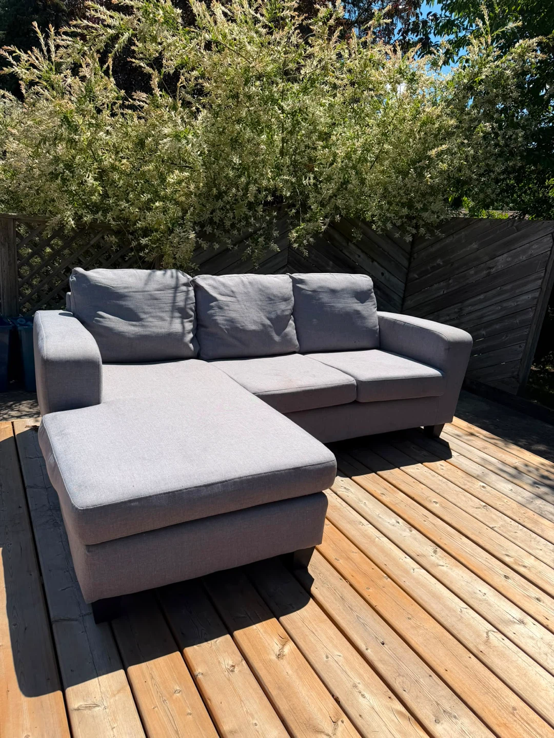 Grey Sectional Sofa - photo 3