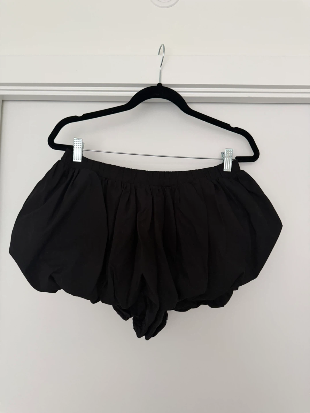 Sunday Best Black Bubble Shorts
