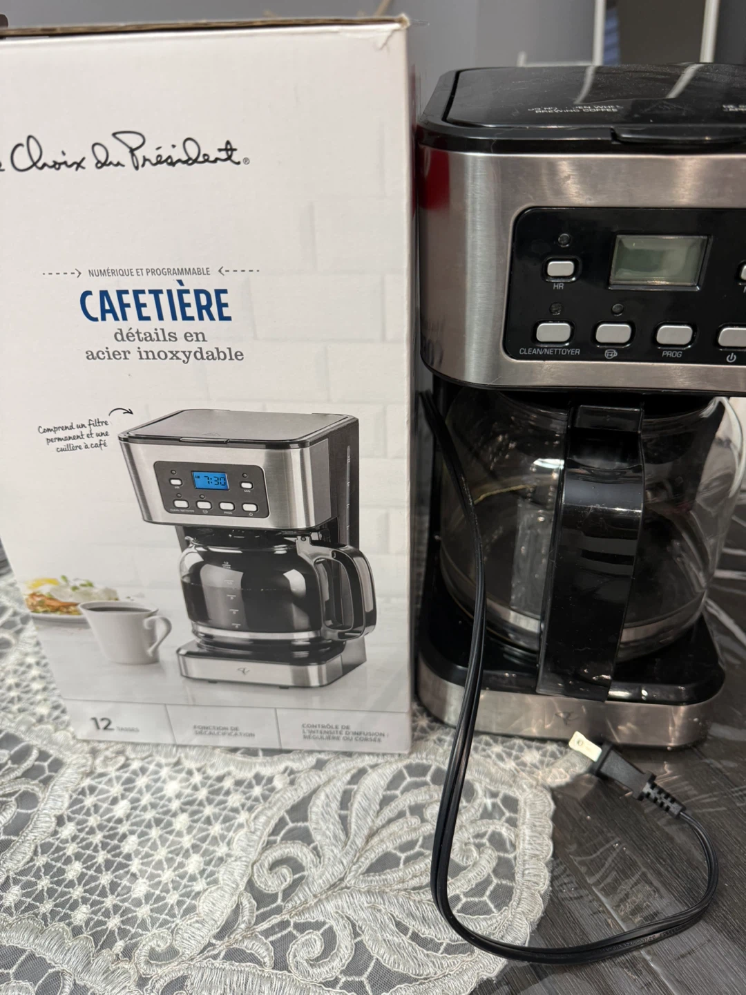 President’s Choice 12-Cup Programmable Coffee Maker