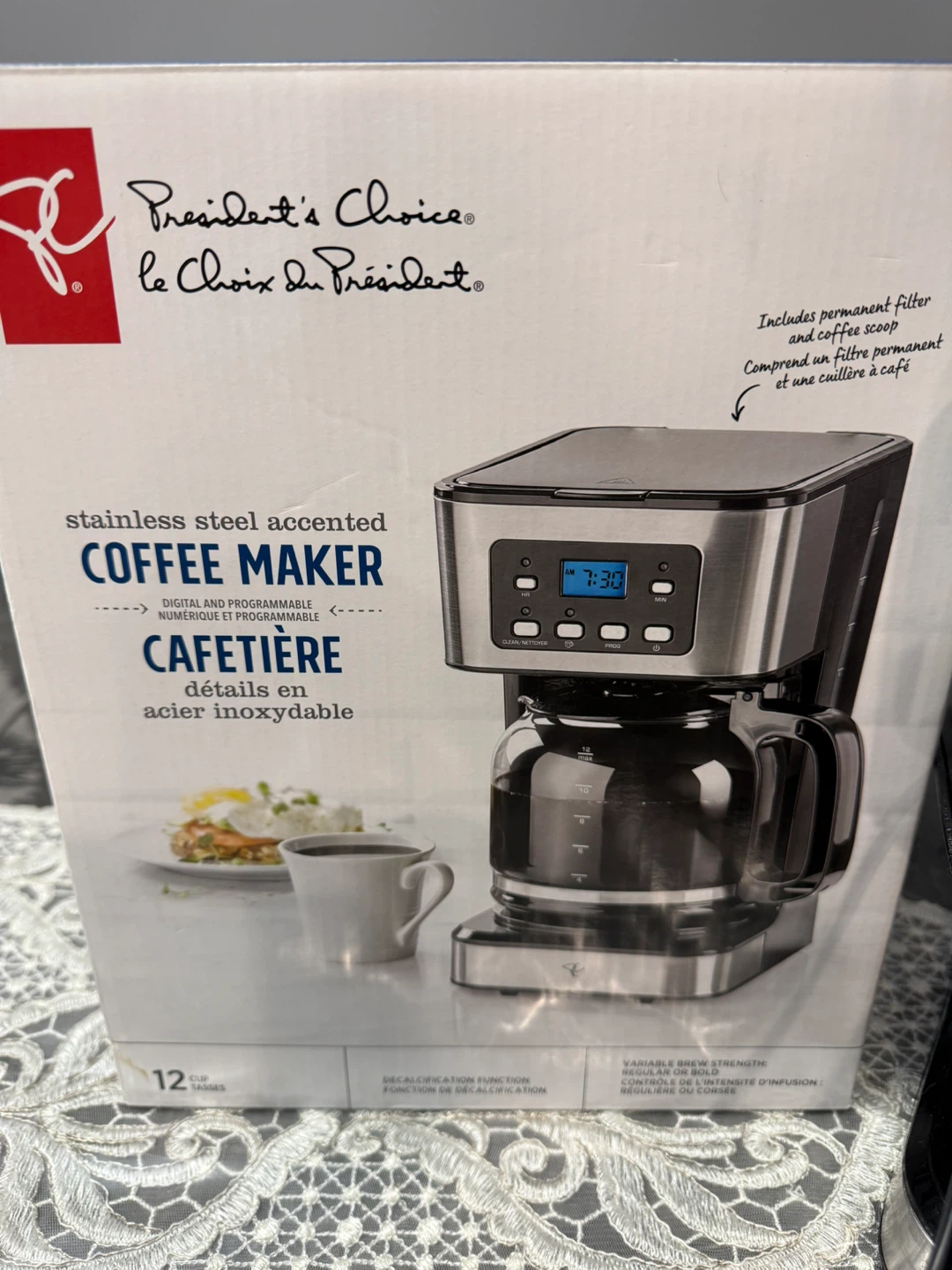 President’s Choice 12-Cup Programmable Coffee Maker - photo 2
