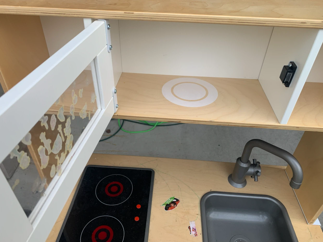 Wooden Play Kitchen with Sink and Stove - photo 2