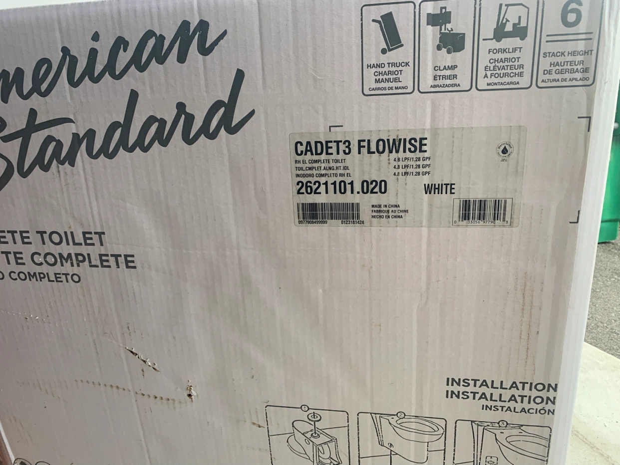 American Standard Cadet3 Flowise Toilet - White - photo 2
