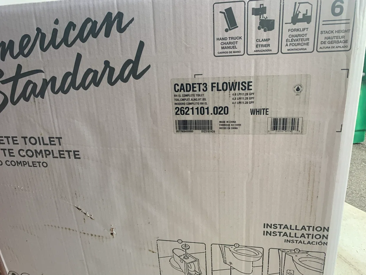 American Standard Cadet3 Flowise Toilet - White - photo 2