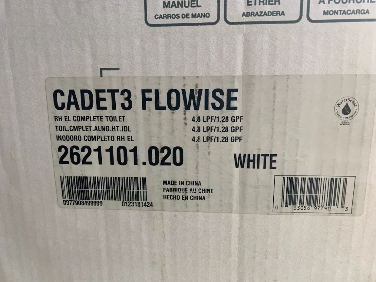 American Standard Cadet3 Flowise Toilet - White - photo 3